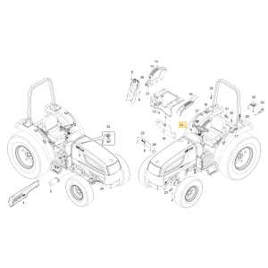 Naklejka certyfikatu Rcd KIOTI T4121-52491