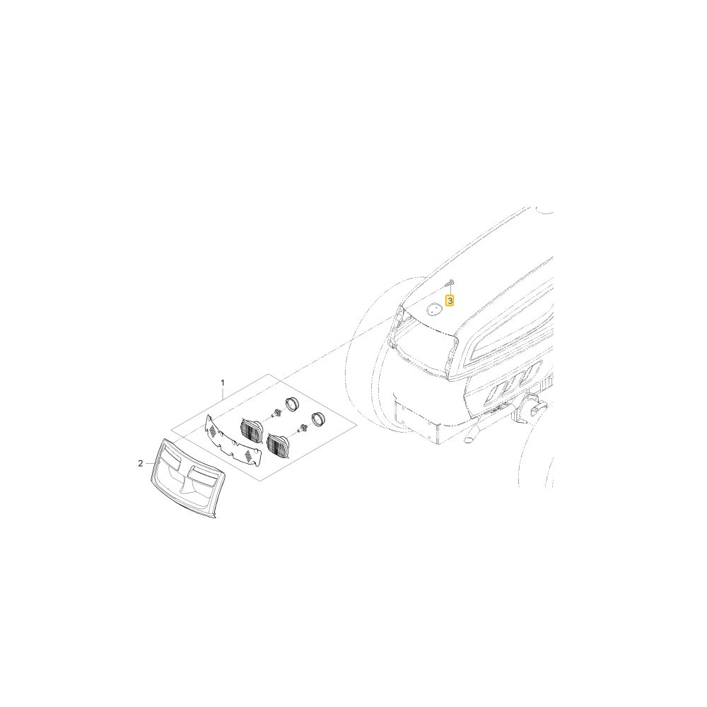 Pokrywa grilla KIOTI T4121-68921AR