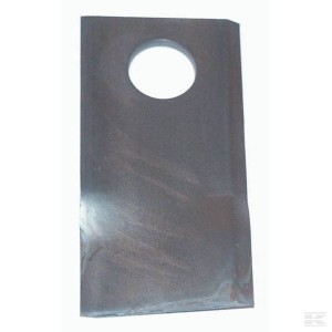 Nożyk kosiarki, 93 x 48 x 3, Ø 19, prawy, 