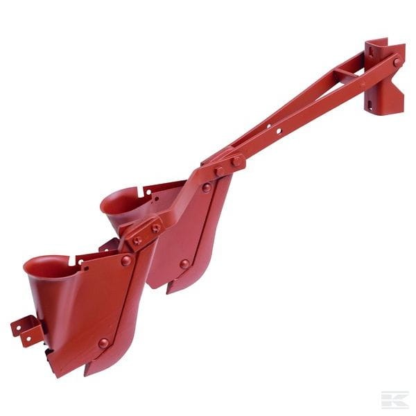 Redlica wysiewająca podwójna uchwyt blaszany, prawa 61003043330040