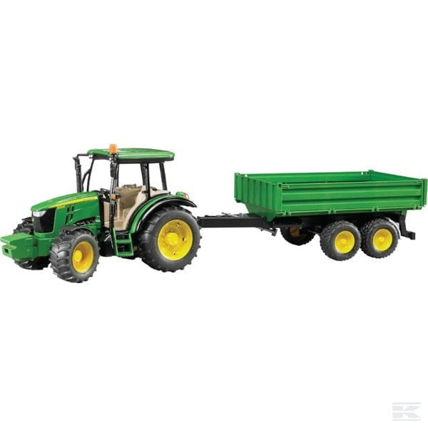Traktor John Deere 5115 z przyczepą BRUDER 02108
