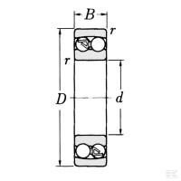 Łożysko 40x80x18 | poltechparts.pl
