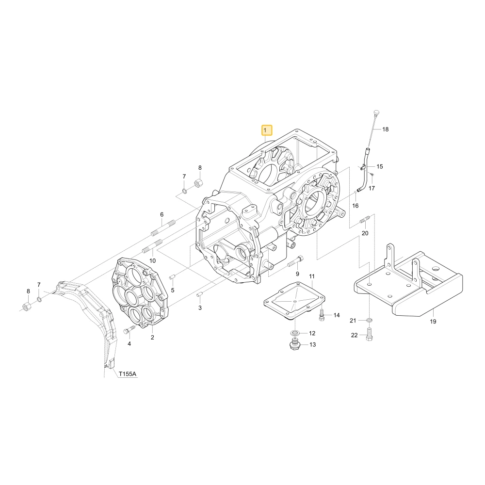Obudowa Transmission KIOTI T4125-21114
