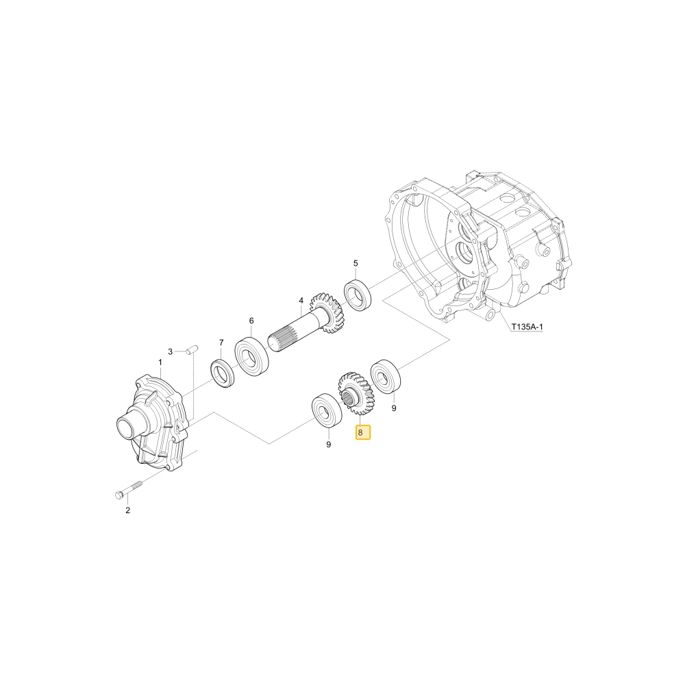 Koło zębate 24 KIOTI T4125-21322