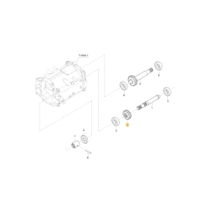 Koło zębate 22 KIOTI T4125-21521