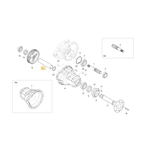 Dystans KIOTI T4125-27142