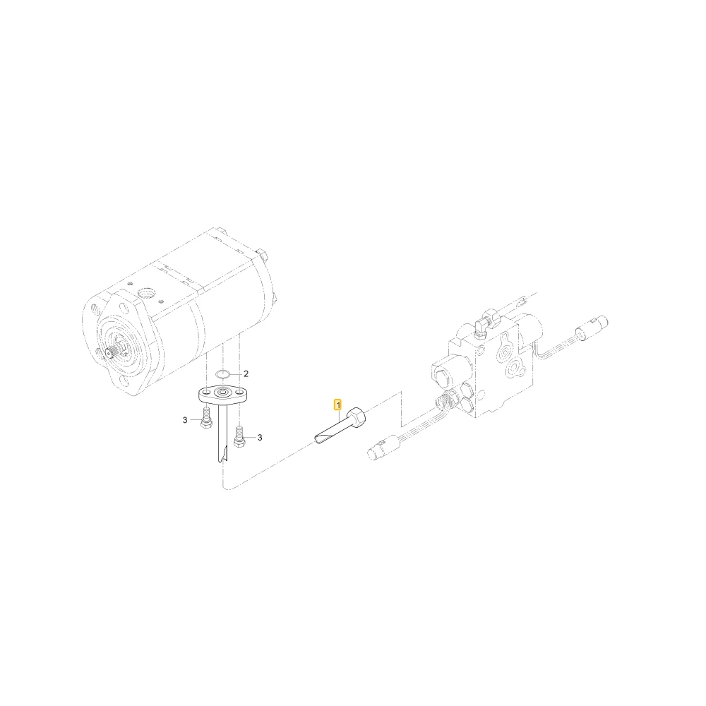 Rurka hydrauliczna WOM KIOTI T4125-34064BB