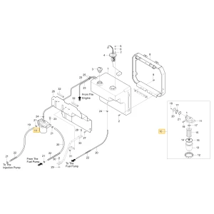 Filtr paliwowy KIOTI T4125-35012ED