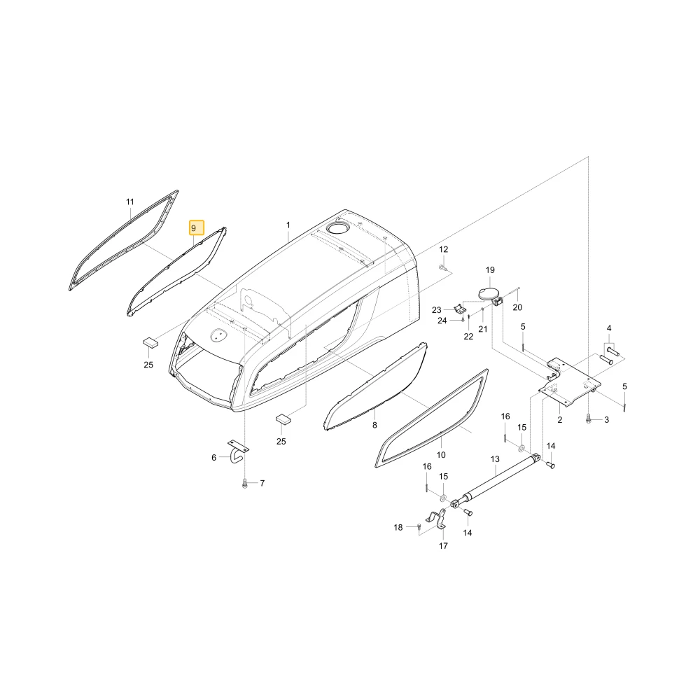 Siatka grilla 2 KIOTI T4125-51121BB