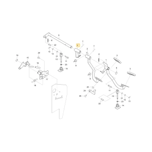 Uchwyt pedału KIOTI T4125-55752