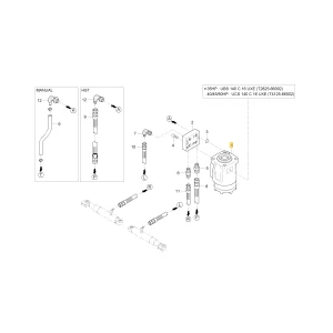 Zespół napędowy kierowniczy KIOTI T4125-62101