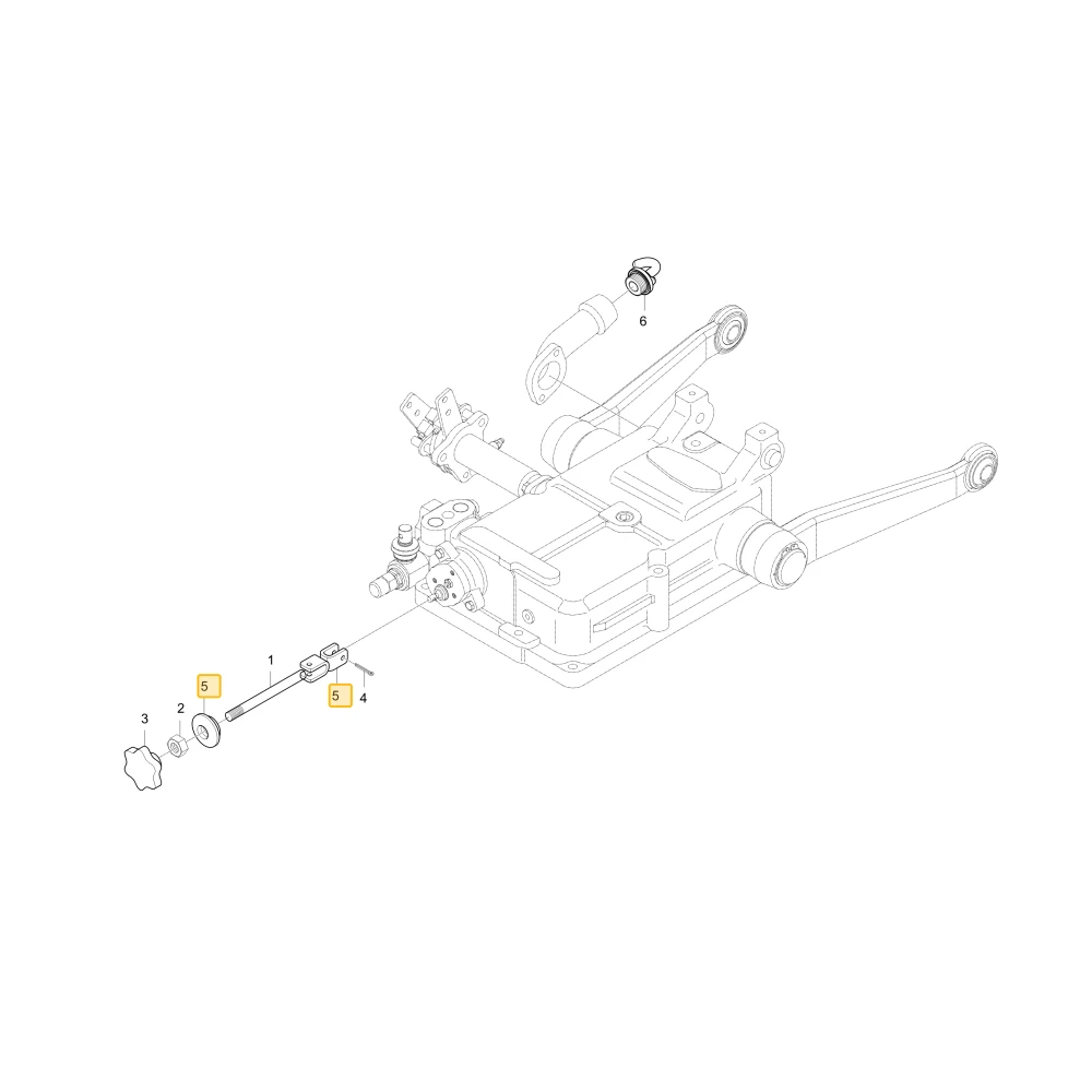 Poduszka gumowa KIOTI T4125-65361