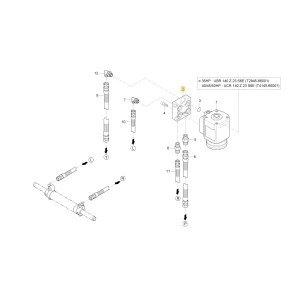 Blok hydrauliczny KIOTI T4125-66021BB