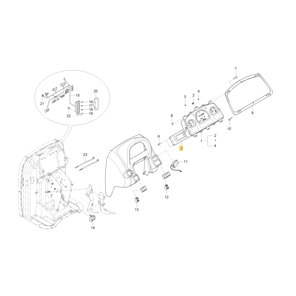 Sterownik Lcd KIOTI T4125-68115