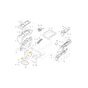 Korek joysticka KIOTI T4145-69011