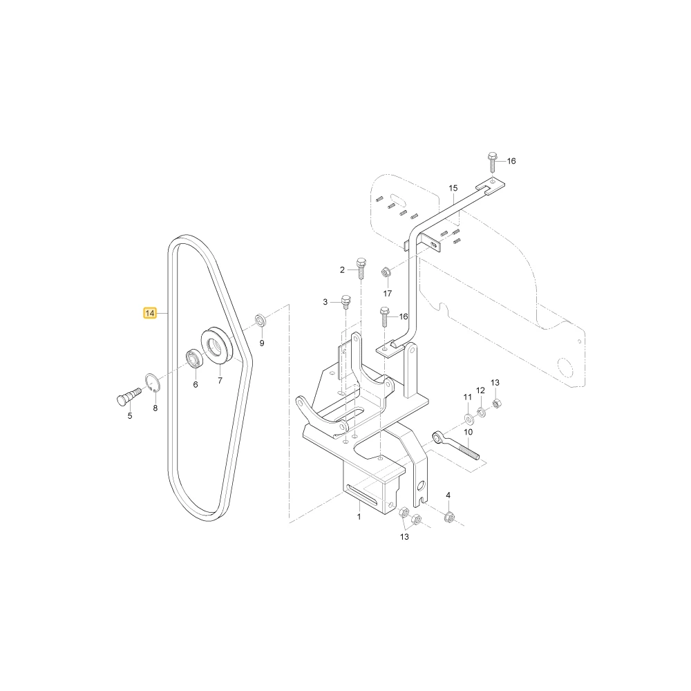 Pasek KIOTI T4145-72101