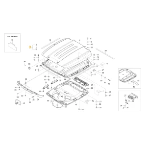Dach KIOTI T4145-81002AB