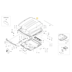 Dach KIOTI T4145-81002AR