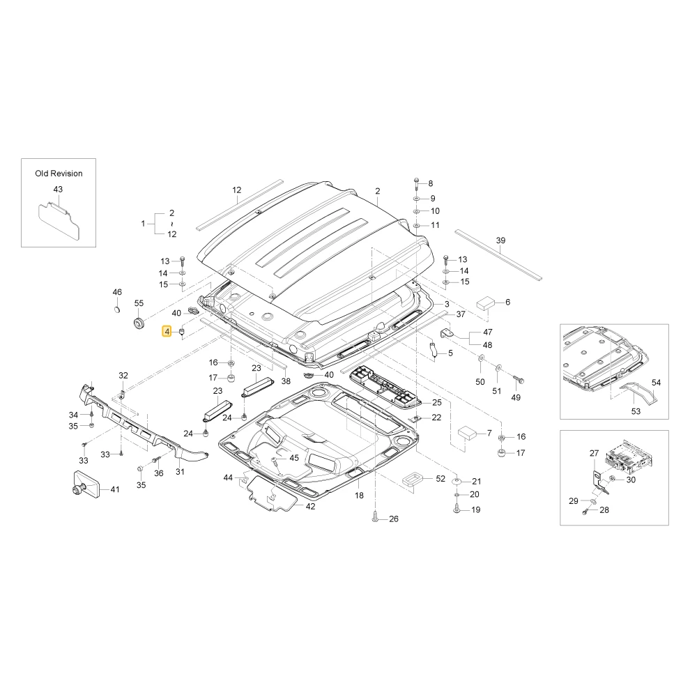 Dystans dachu 1 KIOTI T4145-83912