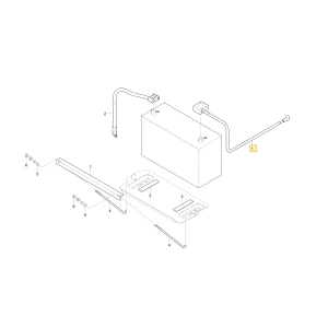 Linka akumulatora dodatnego KIOTI T4155-69162