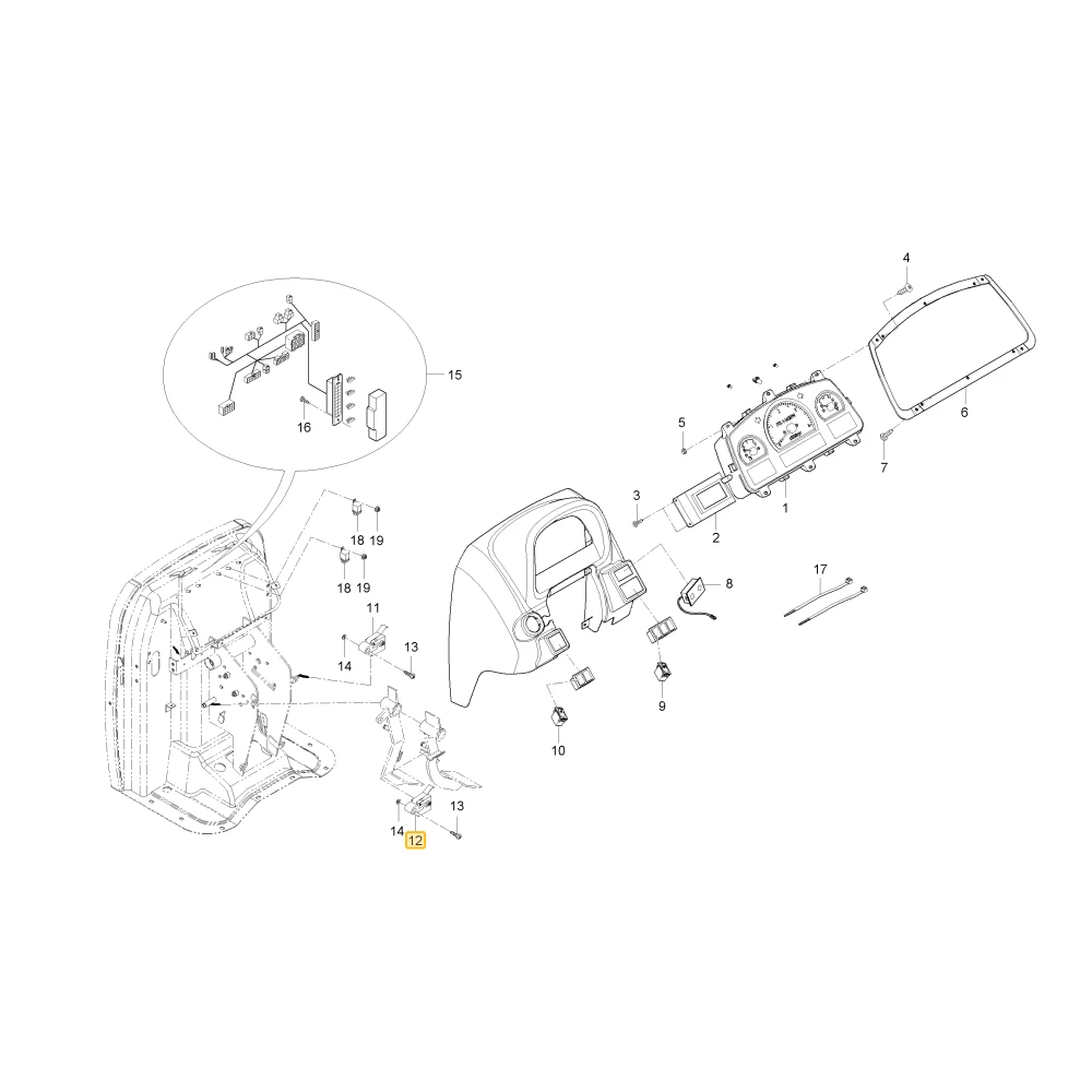 MICROSWITCH KIOTI T4157-69281