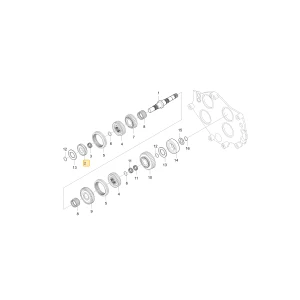 Koło zębate 24 KIOTI T4180-21711