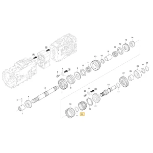 Występ wielowypustu KIOTI T4240-23272