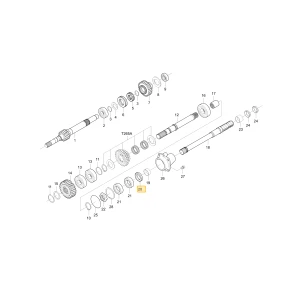 Uszczelniacz oleju KIOTI T4240-25361