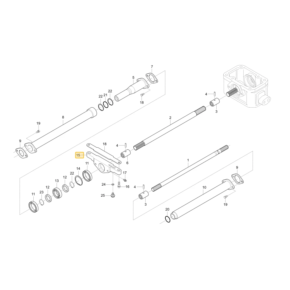 Obudowa łożyska KIOTI T4240-44562