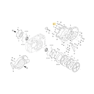 Uszczelnienie gumowe KIOTI T4260-28141