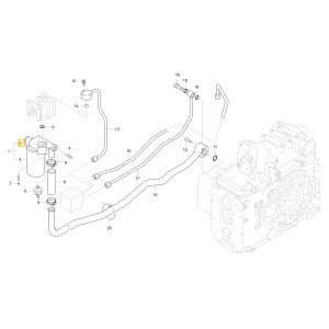 Wspornik filtra KIOTI T4260-38712