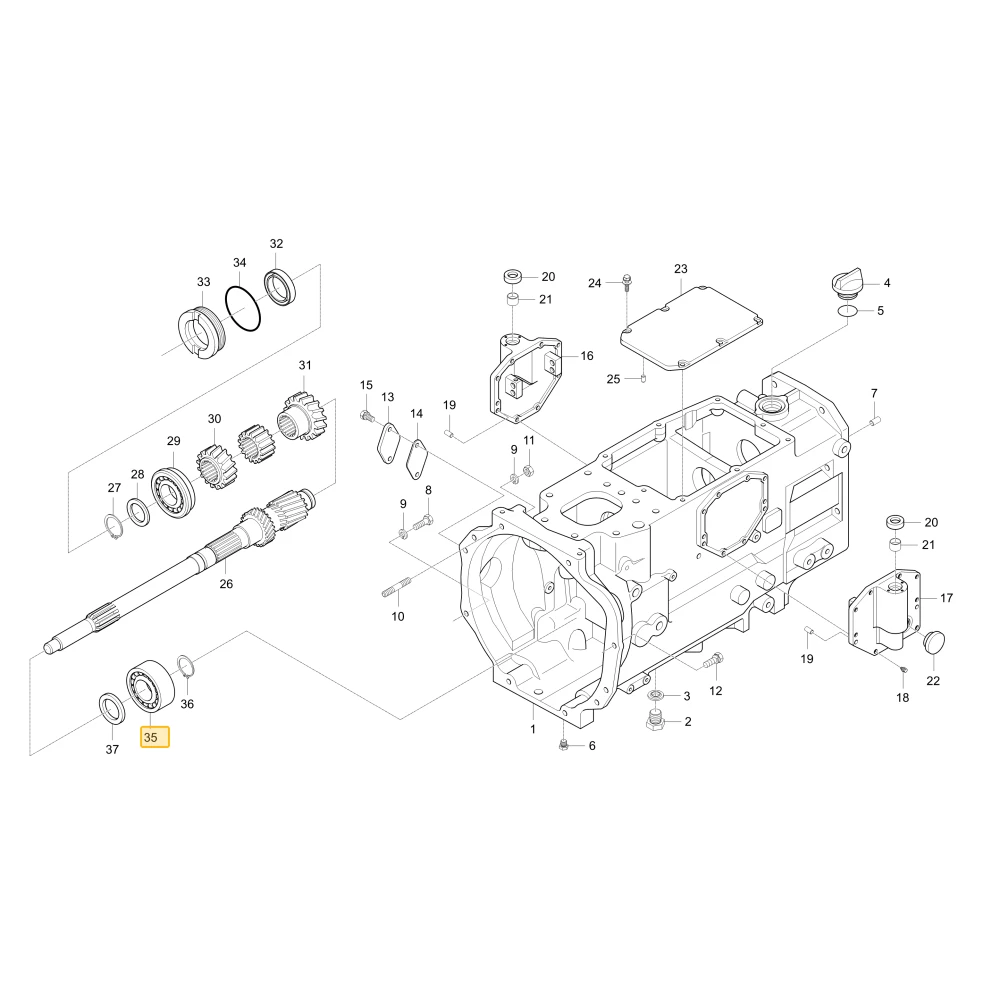 Łożysko rolki KIOTI T4340-21631