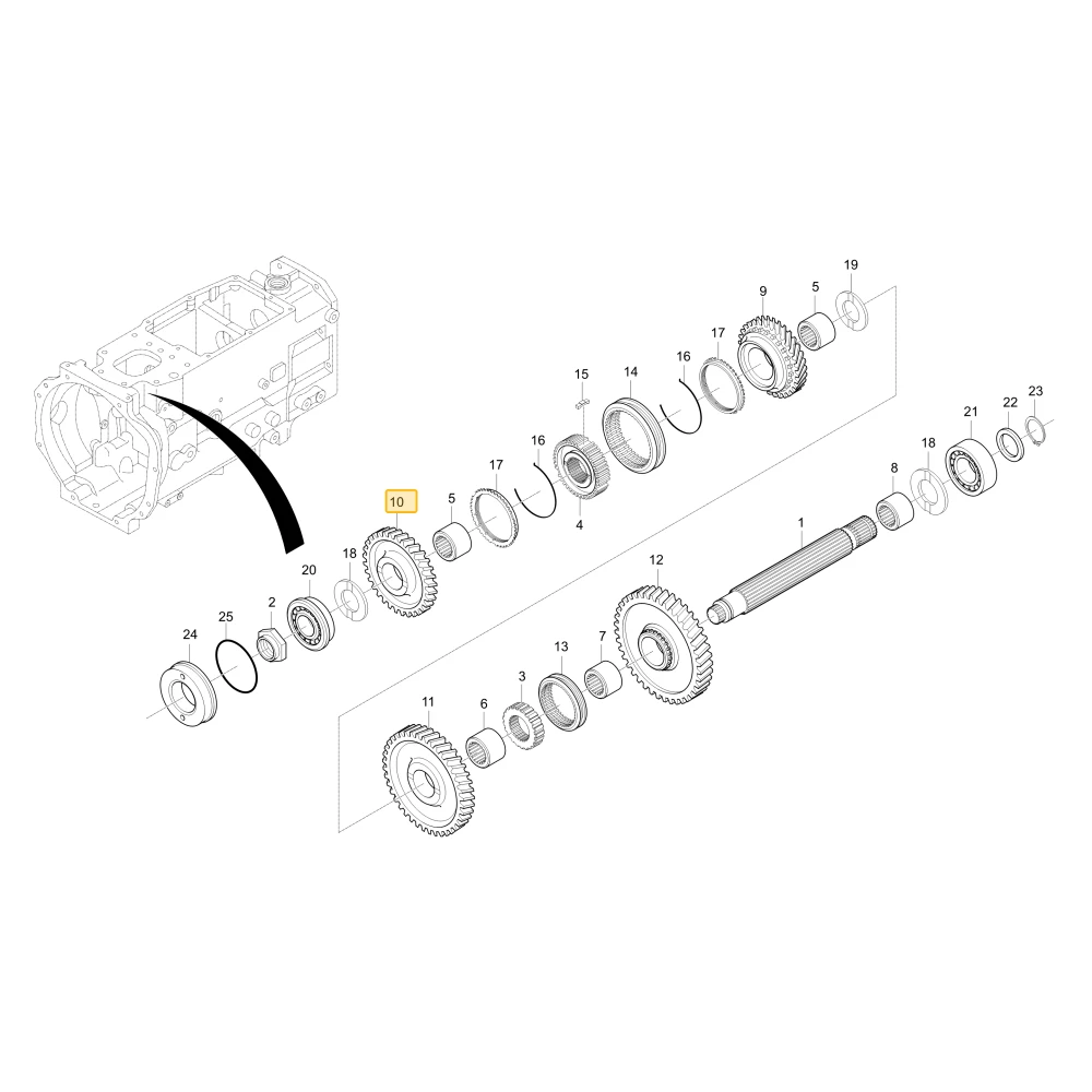 Koło zębate 32 KIOTI T4340-21722