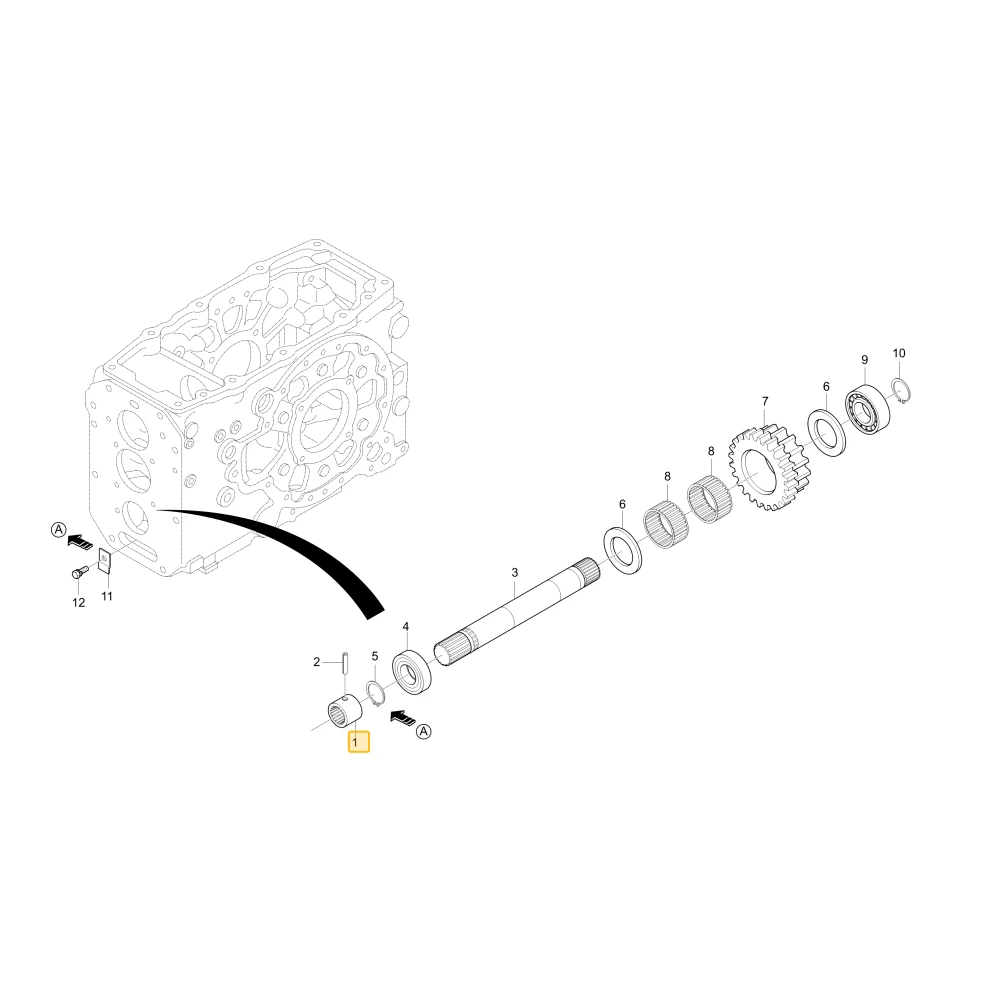 COUPLING KIOTI T4340-25241
