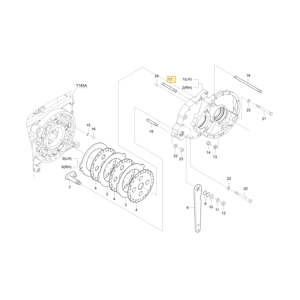 Śruba szpilka KIOTI T4340-27361