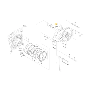 Obudowa lewego hamulca KIOTI T4340-28139