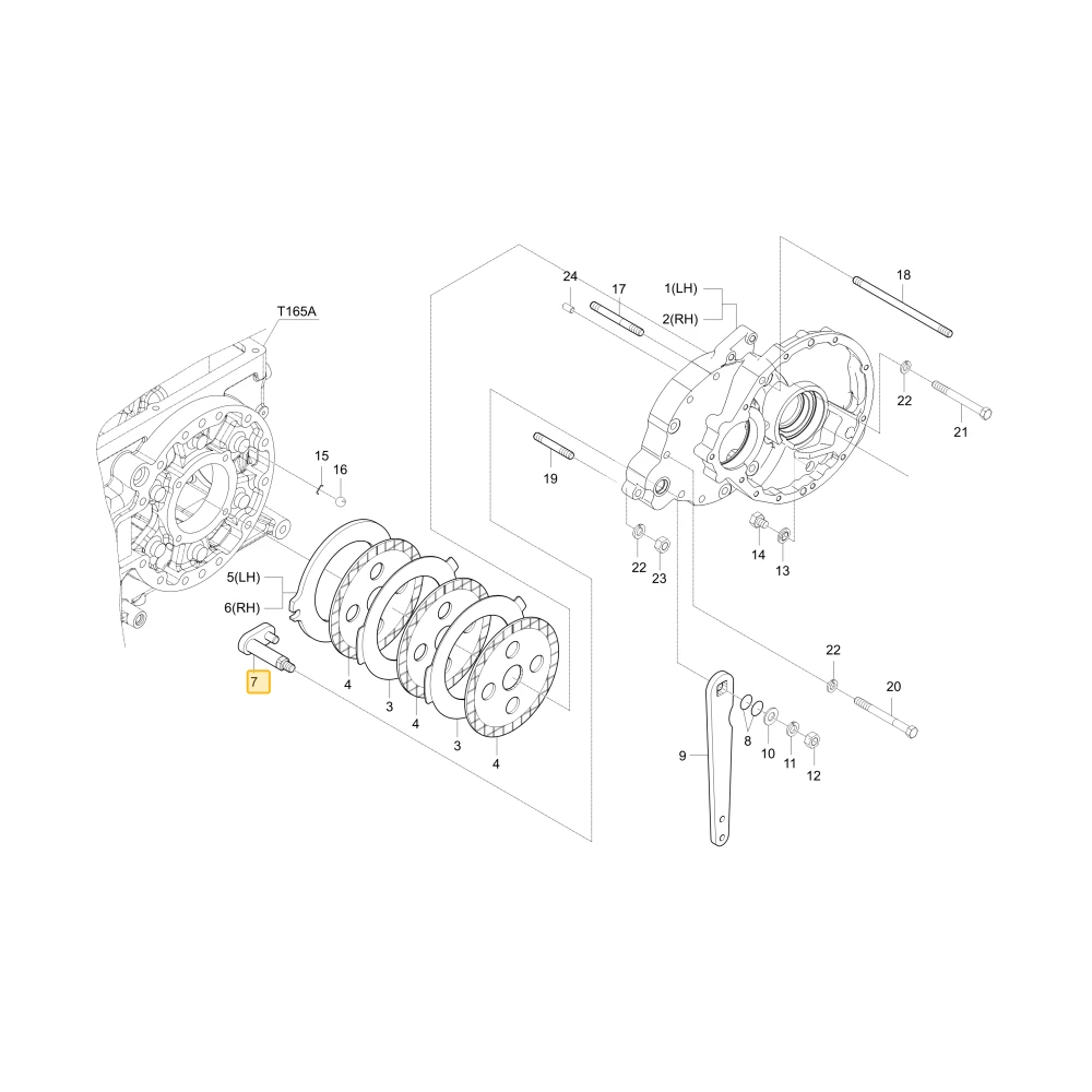Krzywka KIOTI T4340-28212