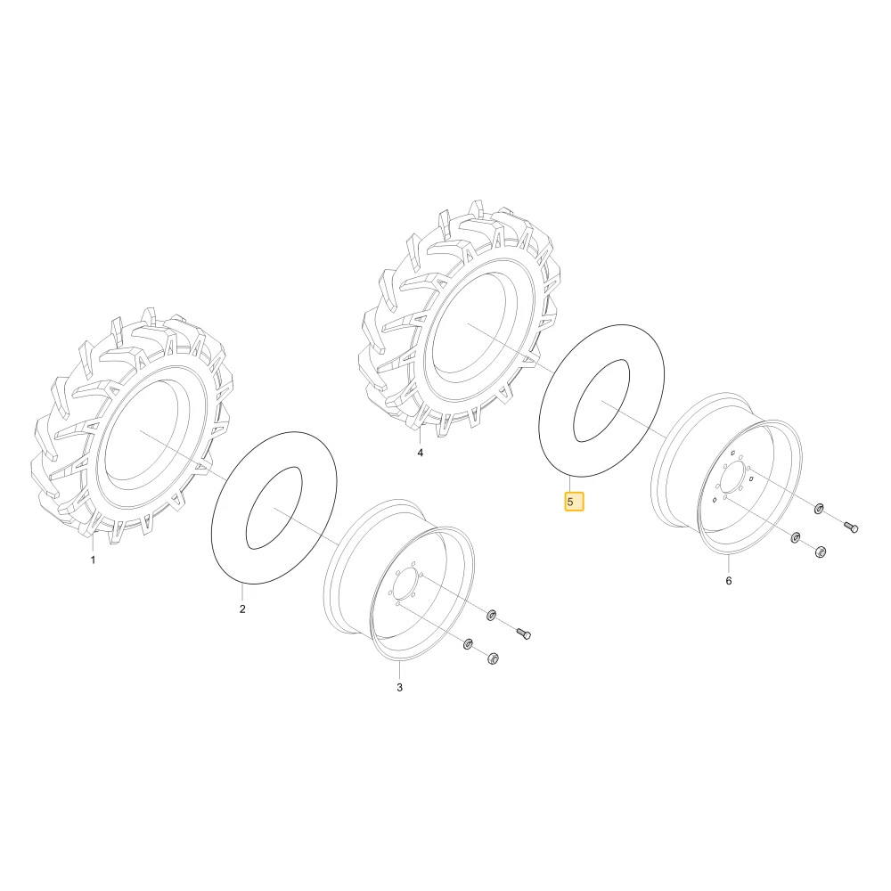 Rurka opony 9.5 16 KIOTI T4340-43761