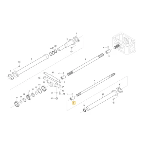 COUPLING KIOTI T4340-44491