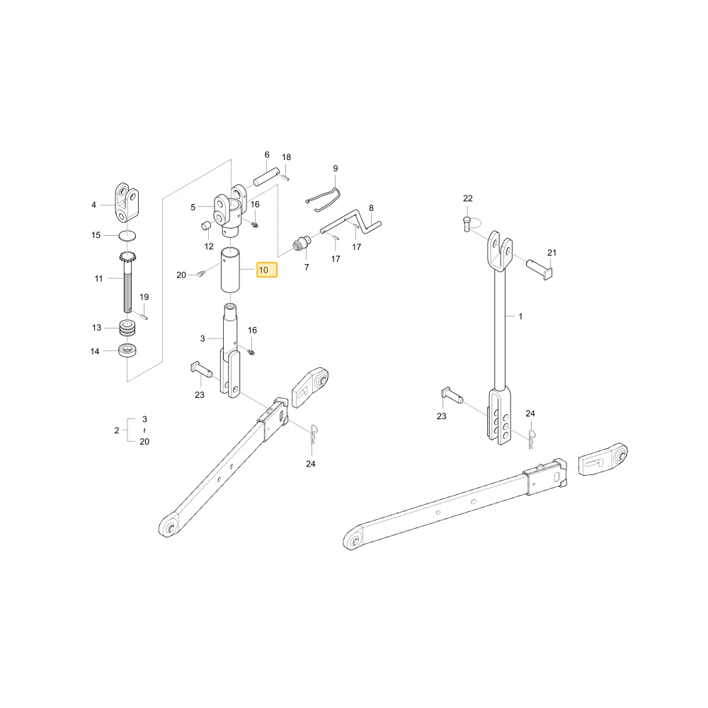 Rurka KIOTI T4340-71701