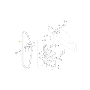 Pasek A/C KIOTI T4345-72102