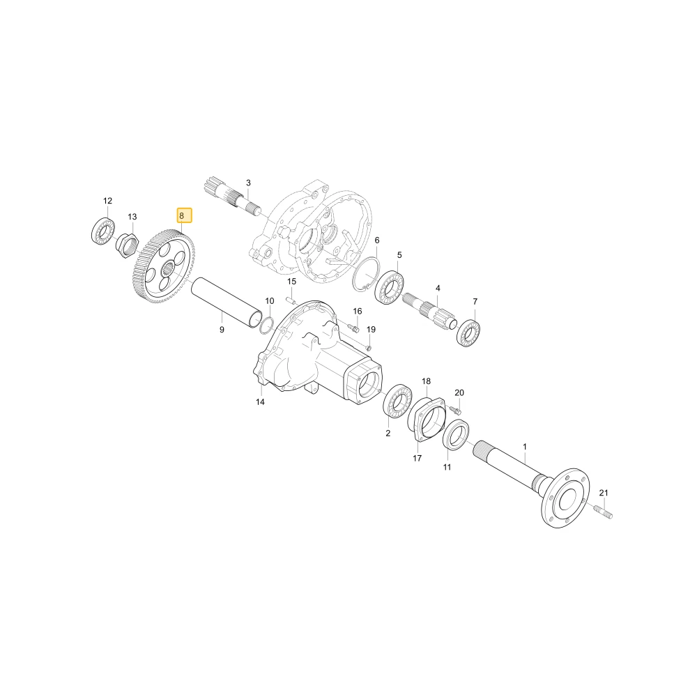 Koło zębate 60 KIOTI T4350-26851