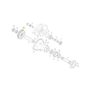 Koło zębate 60 KIOTI T4350-26851