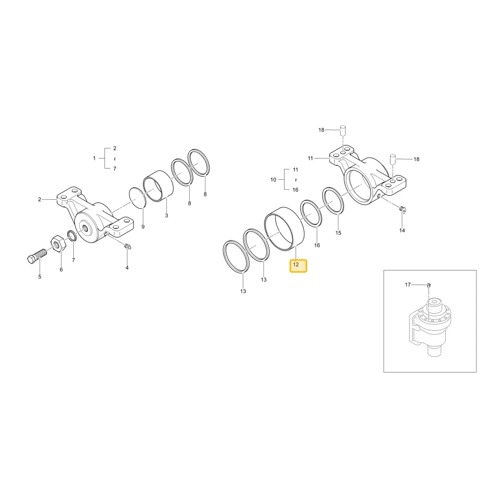 Tuleja Dx KIOTI T4520-41691