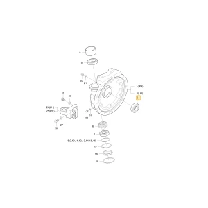 BEARING, BALL KIOTI T4520-43291