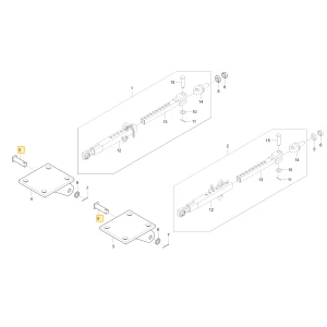 Sworzeń łącznika kontrolnego KIOTI T4520-91141