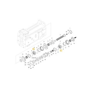 Piasta synchronizatora KIOTI T4601-21811