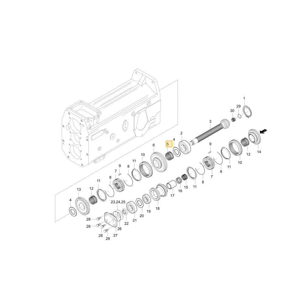 Wewnętrzny pierścień KIOTI T4620-21532