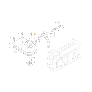 Wkręt ogranicznika KIOTI T4620-22171