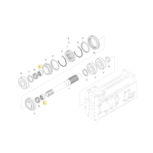 Wewnętrzny pierścień KIOTI T4620-22523